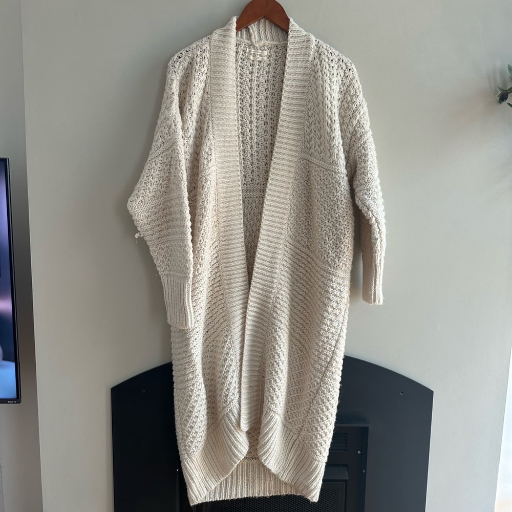 Anthropologie long cocoon cardigan